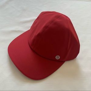 Lululemon Sport Red Fast and Free Run Hat